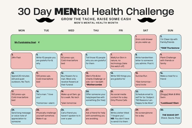 South Hams men unite for 30-day mental health challenge